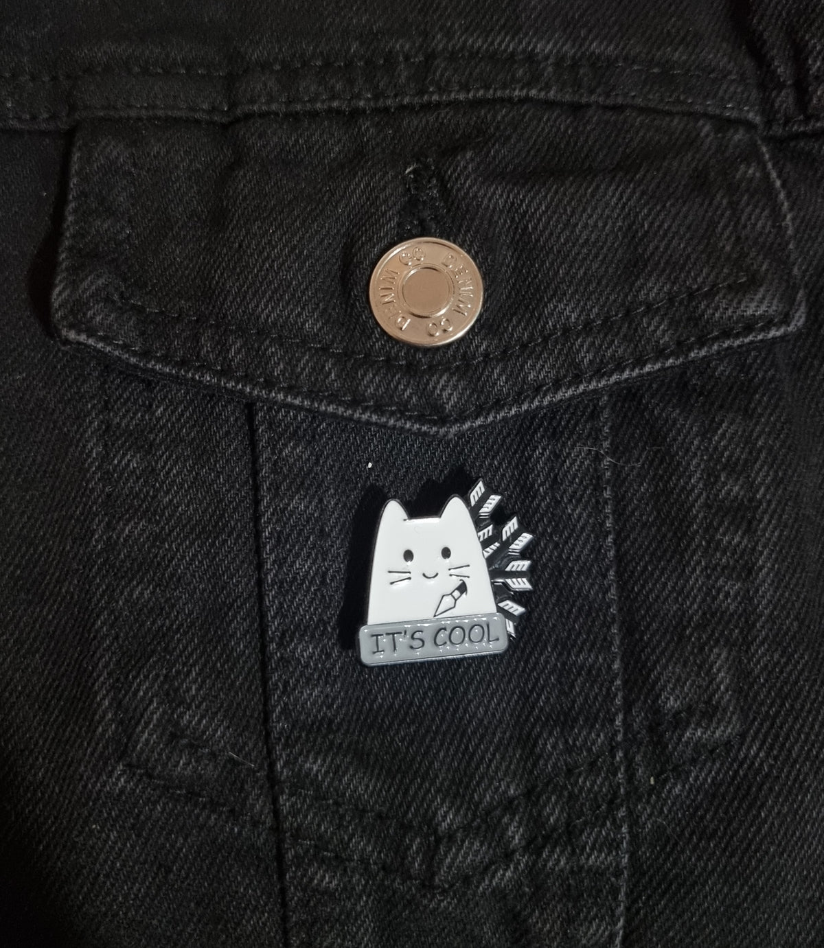 It's Cool Pin Badge