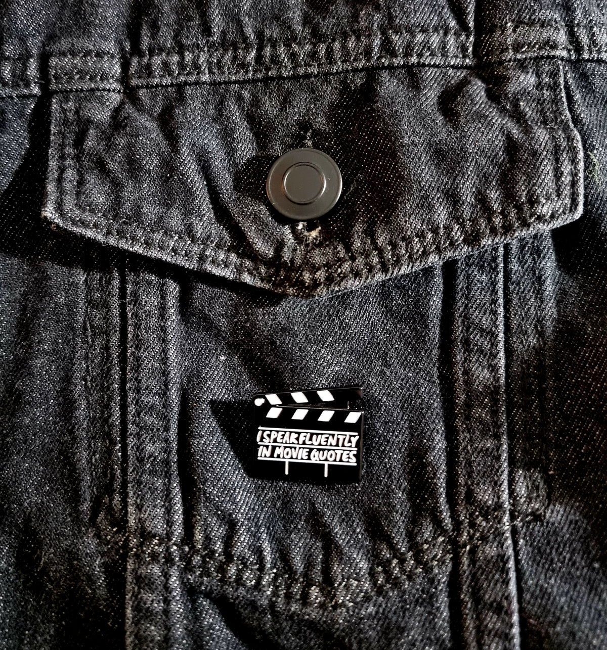 Movie Quotes Pin Badge