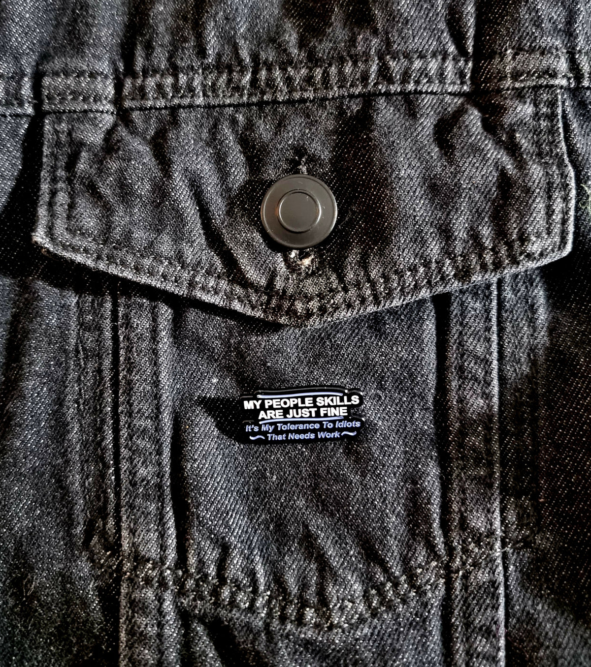 People Skills Pin Badge