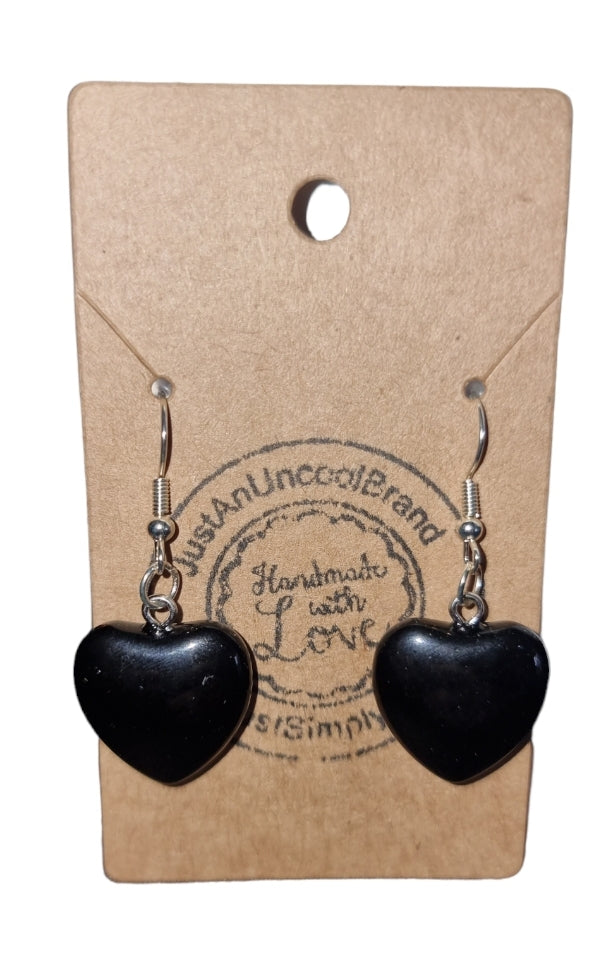 Crystal Heart Earrings