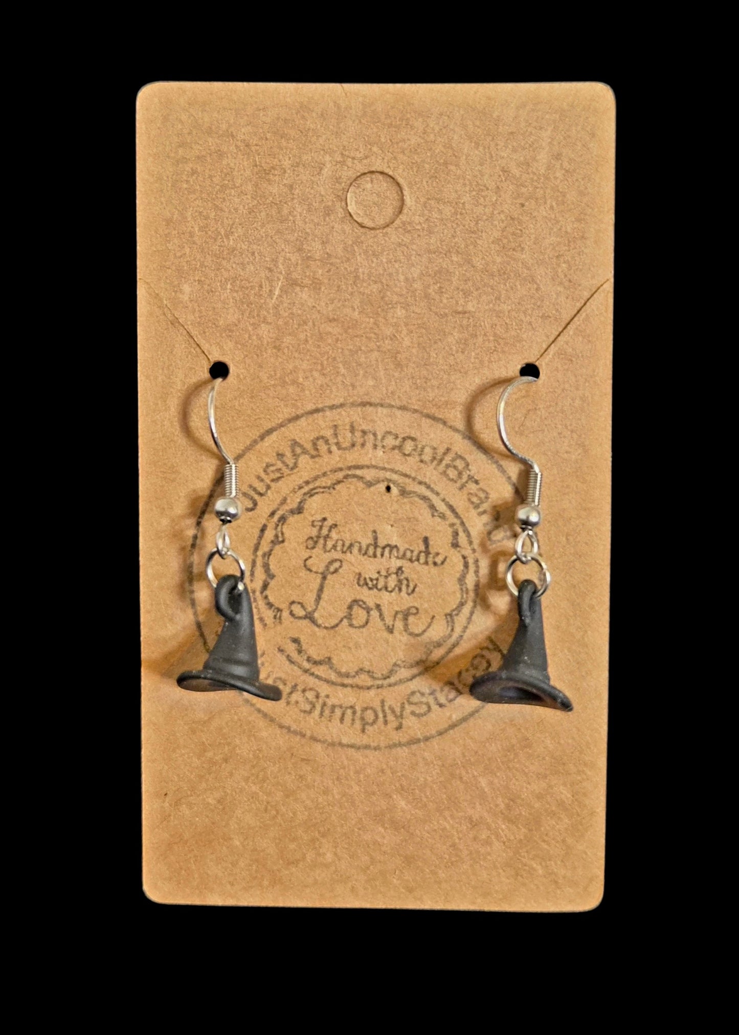 Witch Hat Earrings