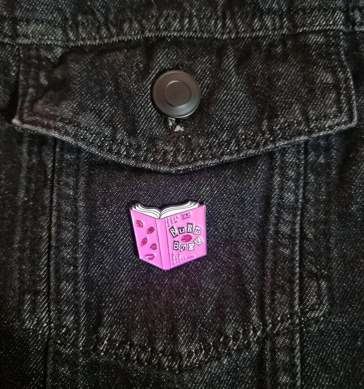 Burn Book Pin Badge