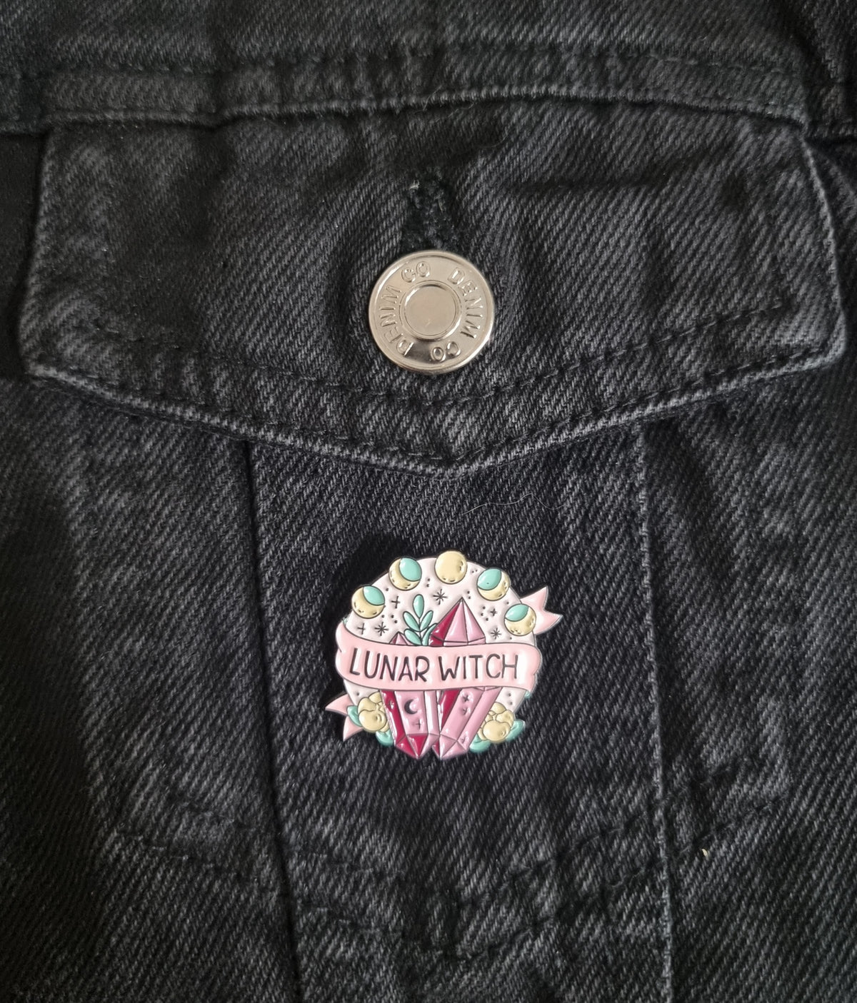 Lunar Witch Pin Badge