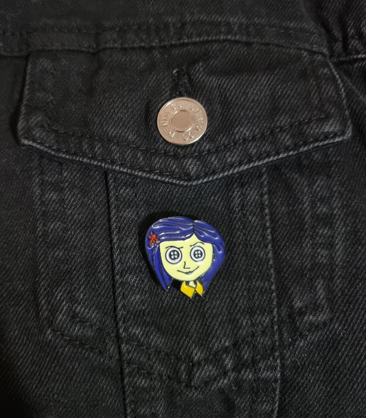 Coraline Pin Badge