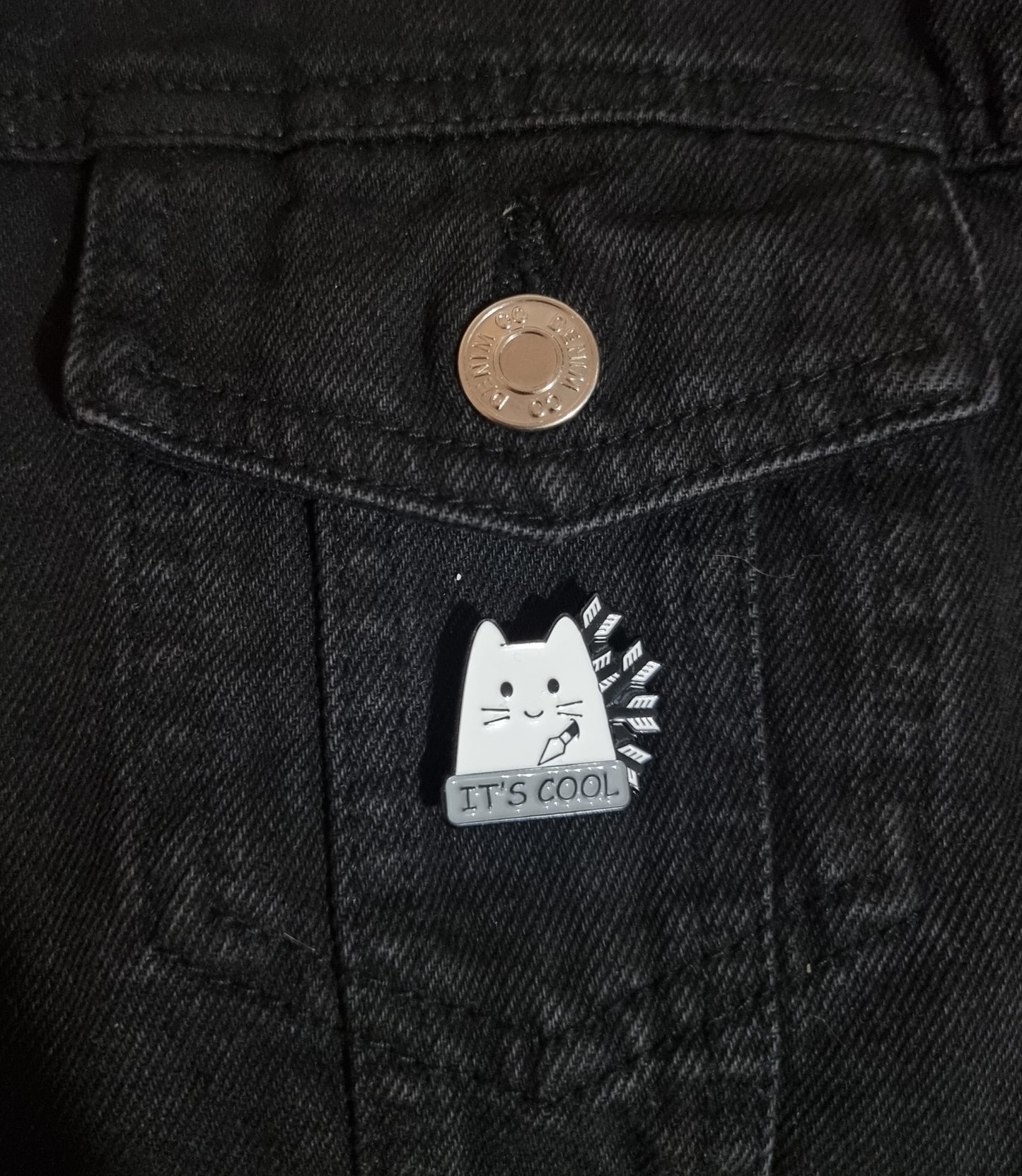 It's Cool Pin Badge