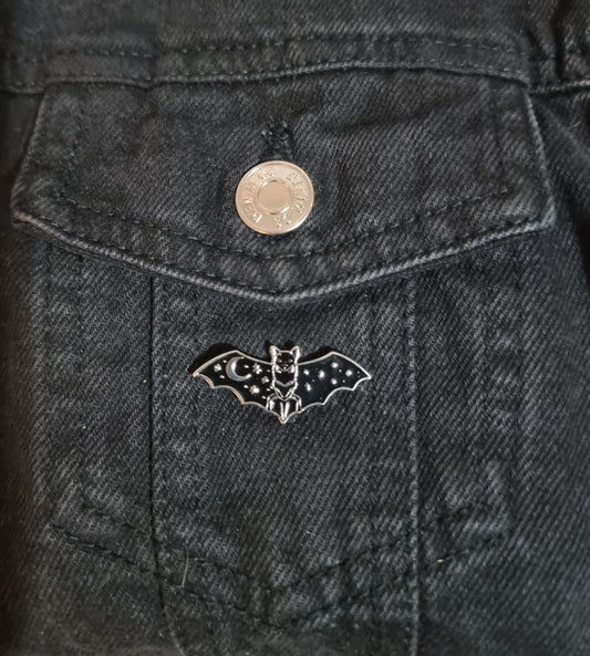Bat Pin Badge
