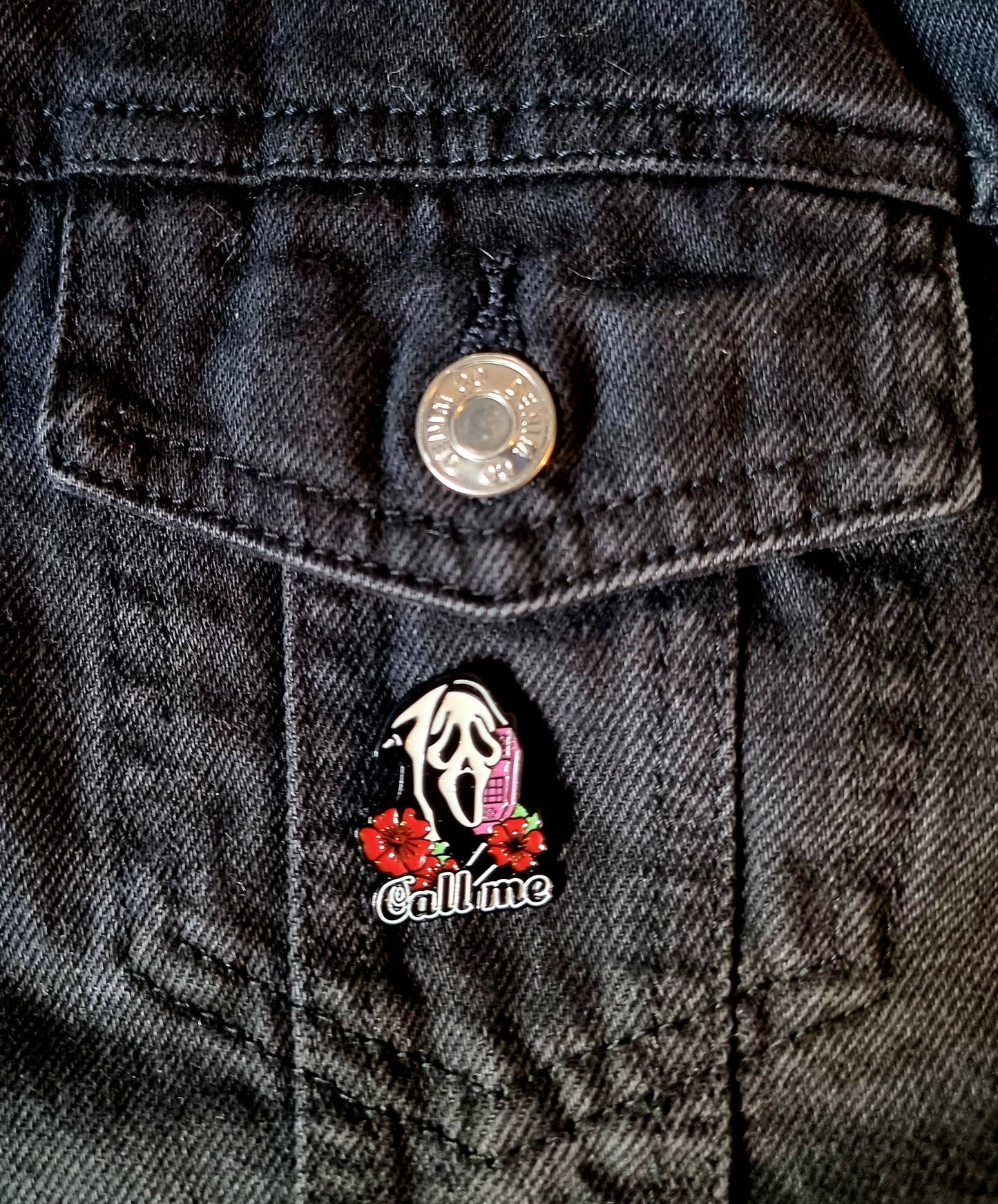 Call me Pin Badge