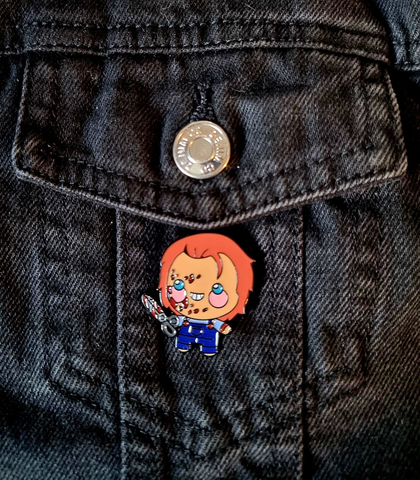 Chucky Pin Badge