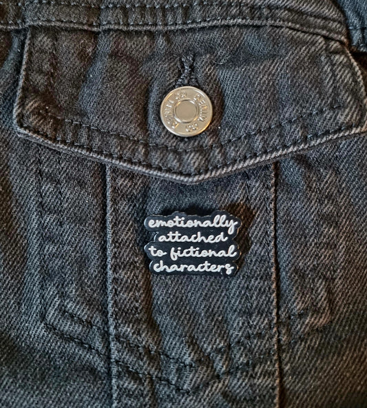 Emotionally Attached Pin Badge