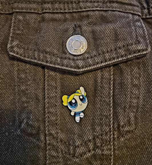 Bubbles Pin Badge