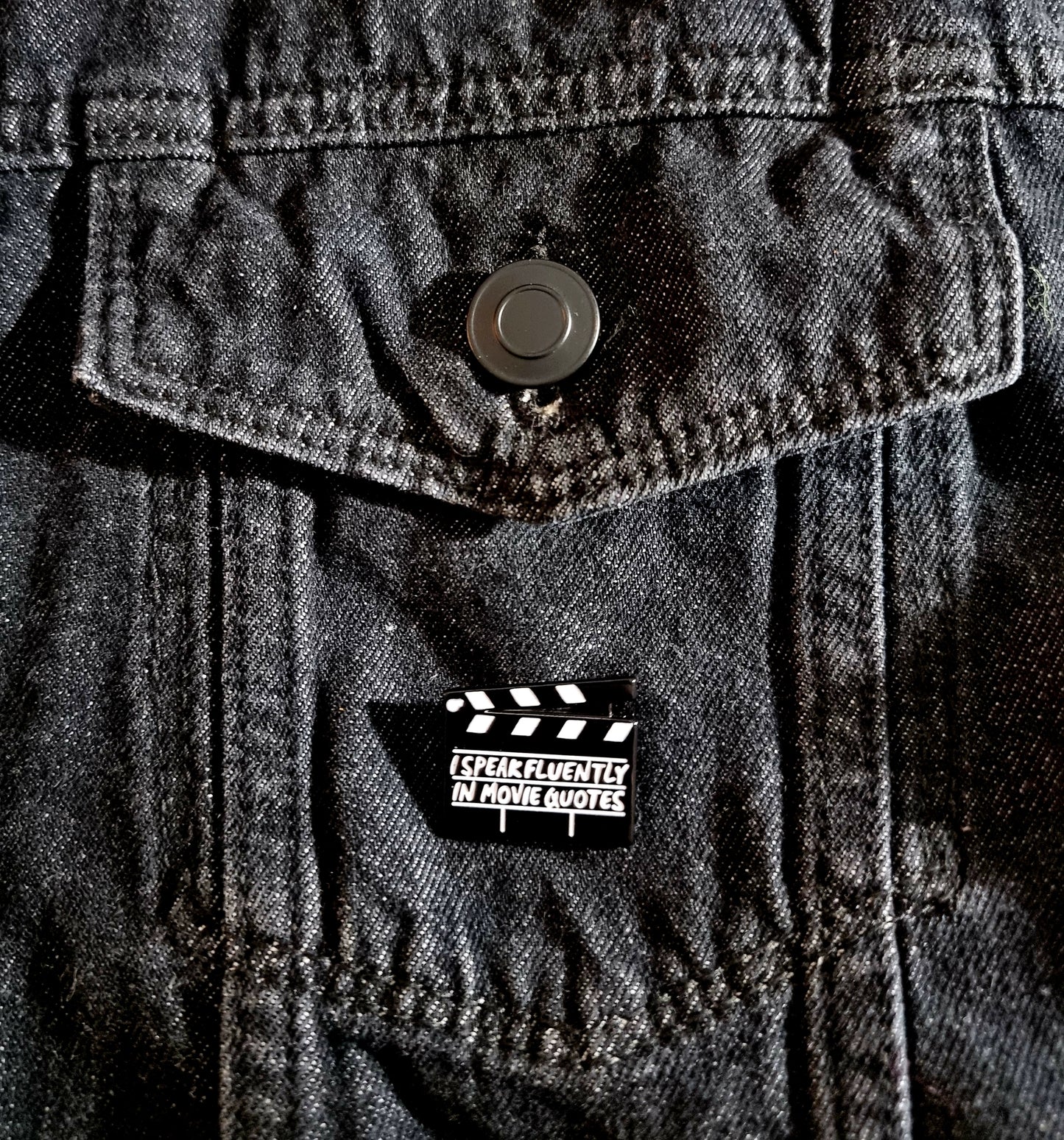 Movie Quotes Pin Badge