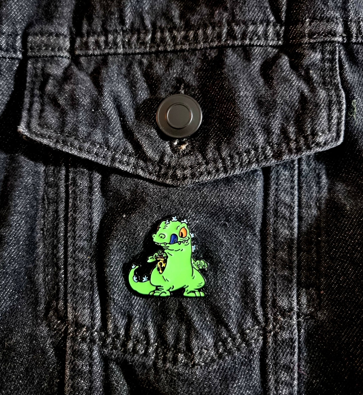 Reptar Pin Badge