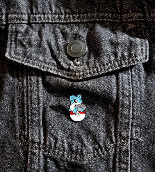 Lapras Pin Badge