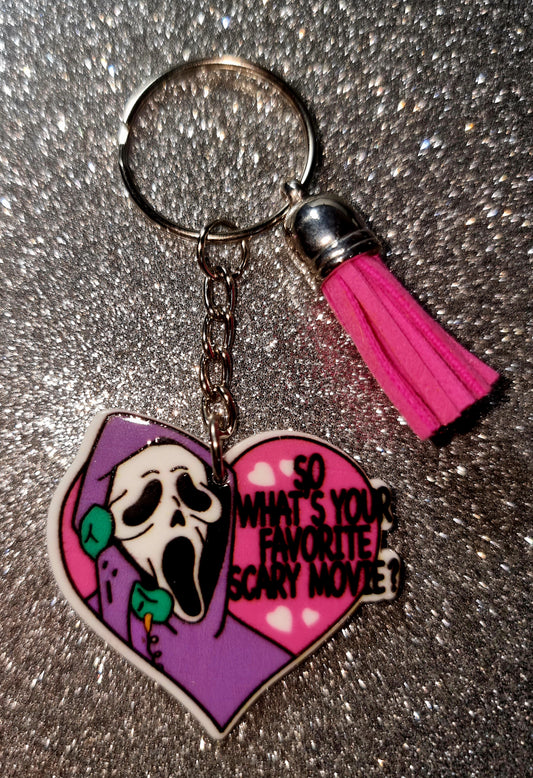 Scary Movie Keychain