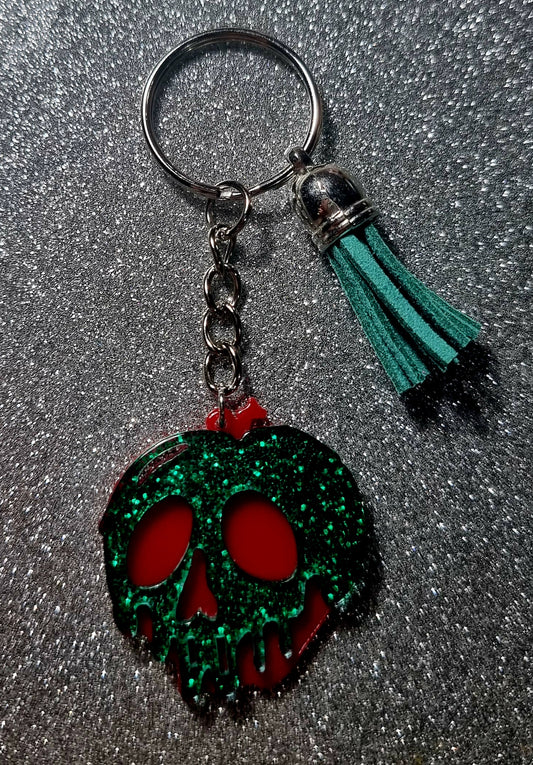 Poison Apple Keychain