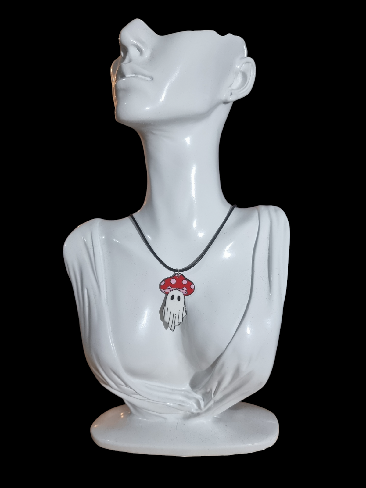 Mushroom Ghost Necklace