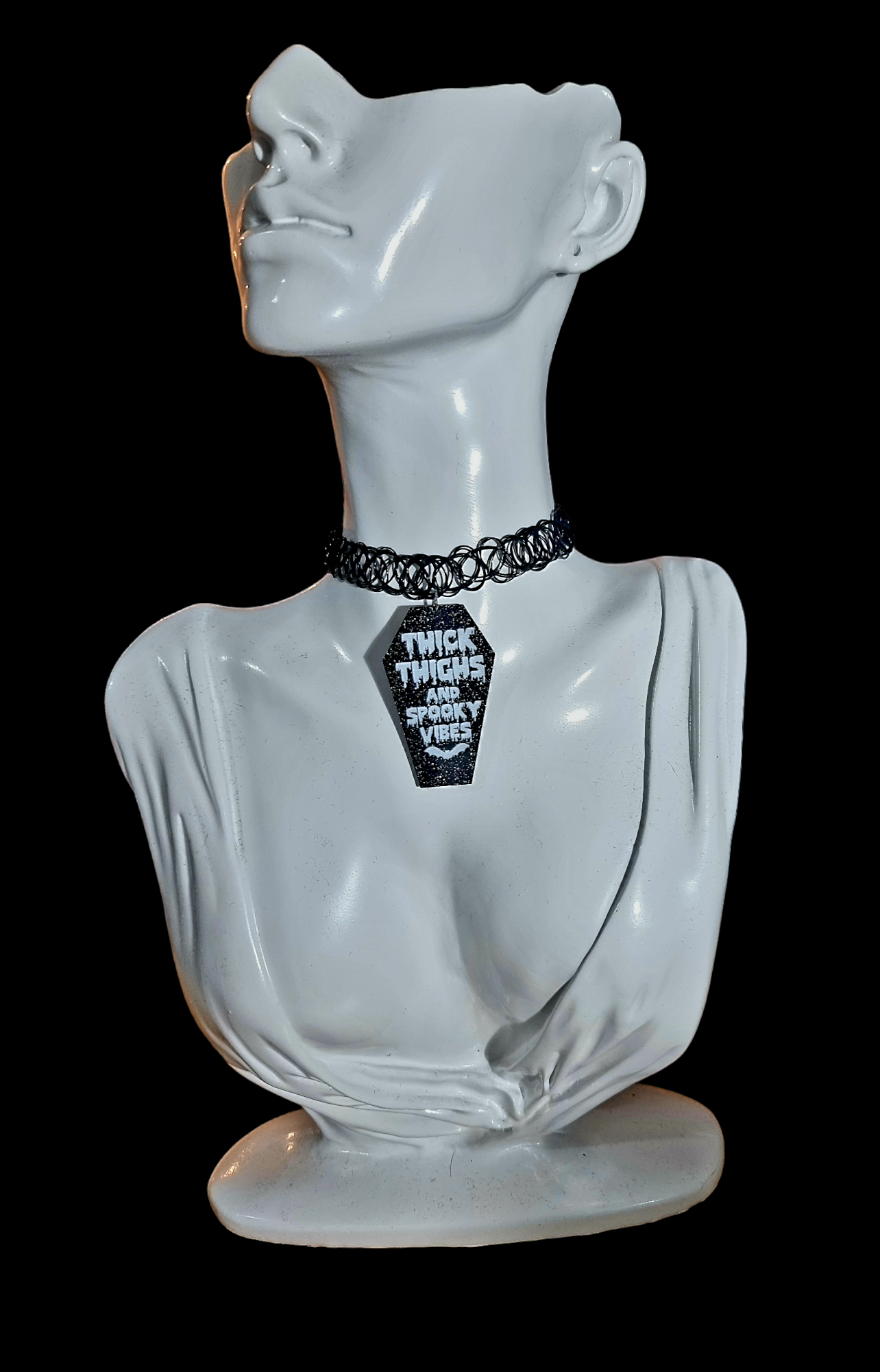 Thick Thighs and Spooky Vibes Choker