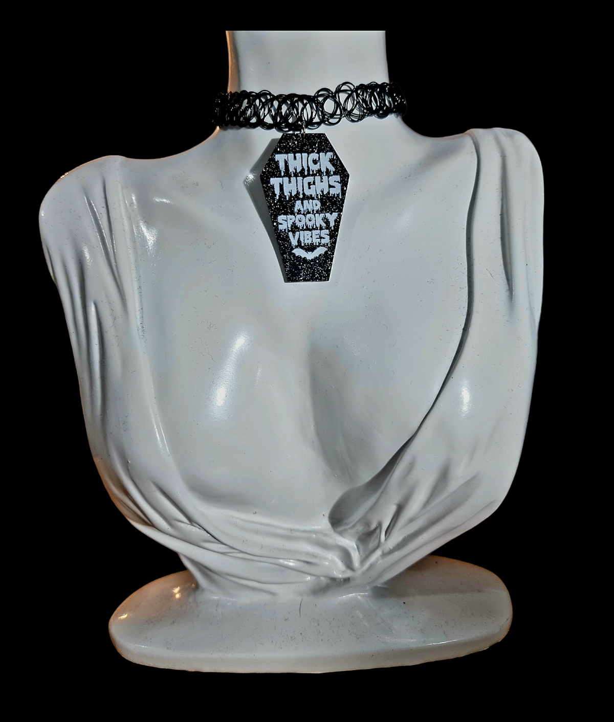 Thick Thighs and Spooky Vibes Choker