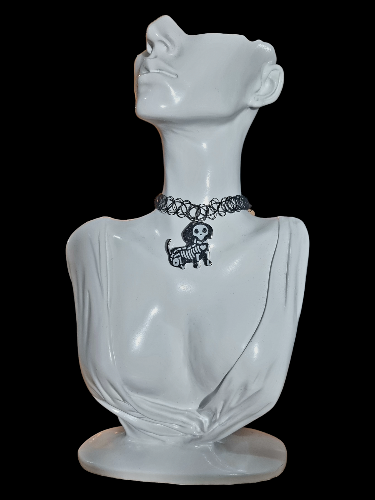 Sausage Dog Skeleton Choker