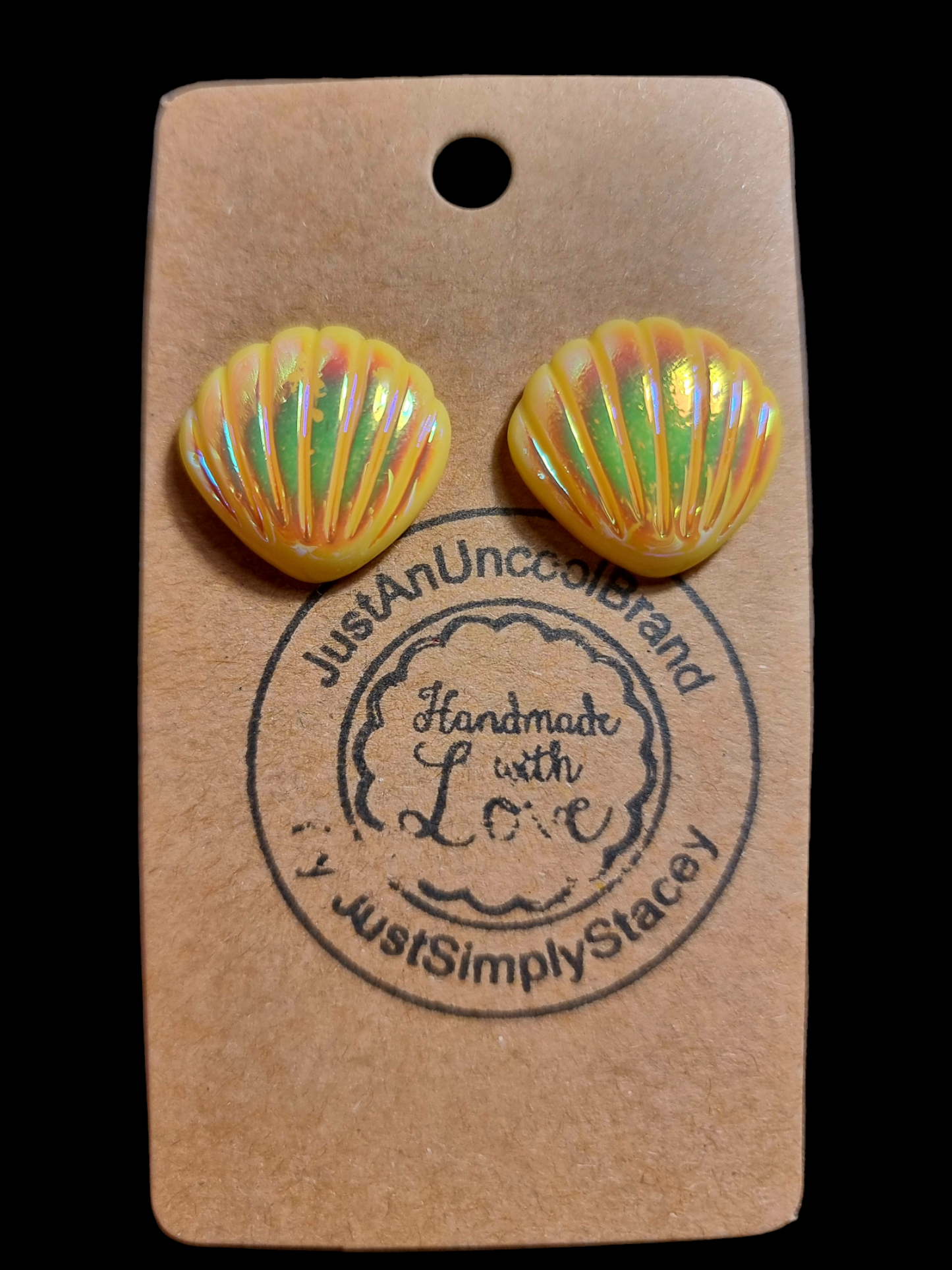 Seashell Stud Earrings