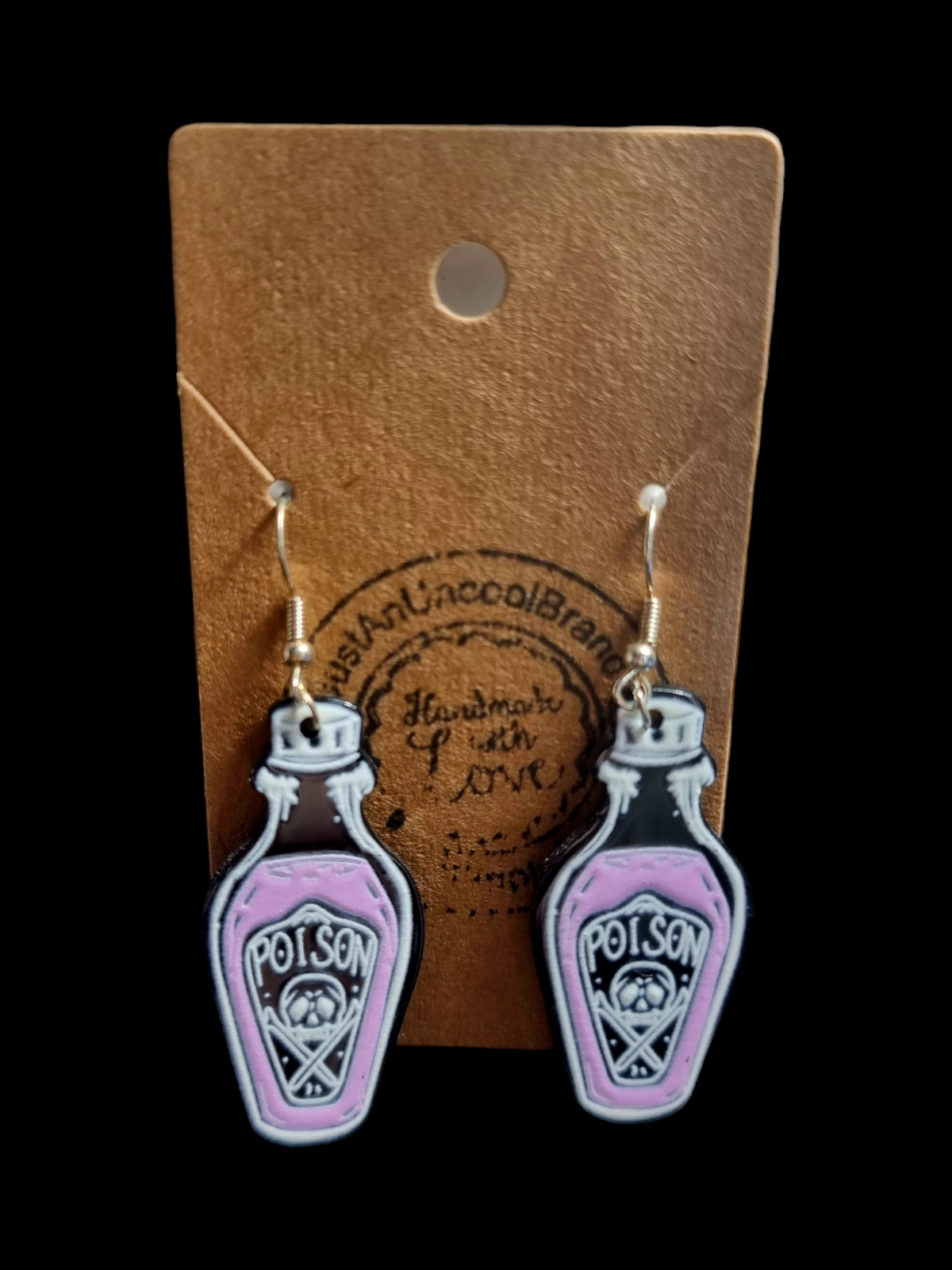 Poison Bottle Earrings