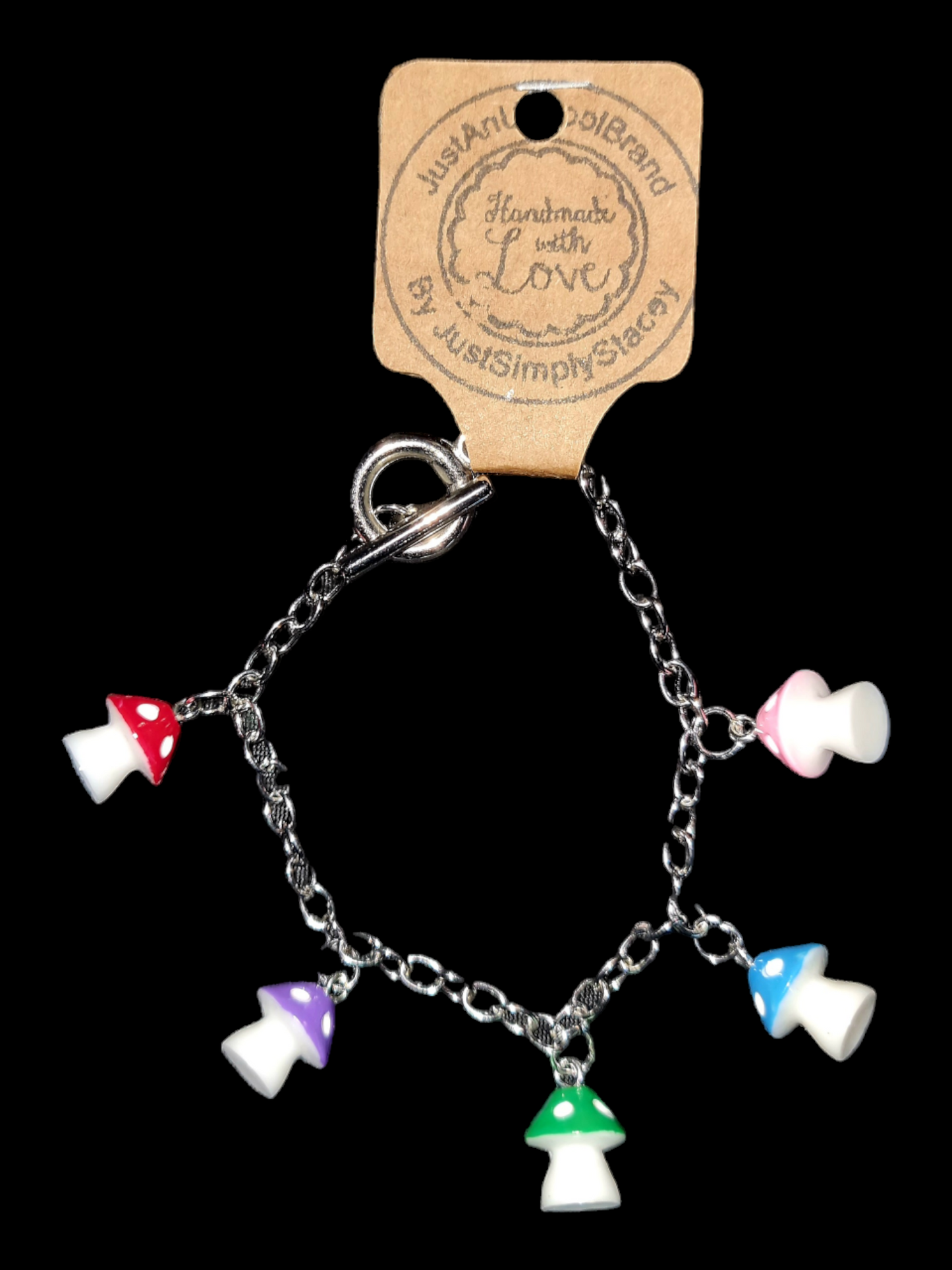 Toadstool Charm Bracelet