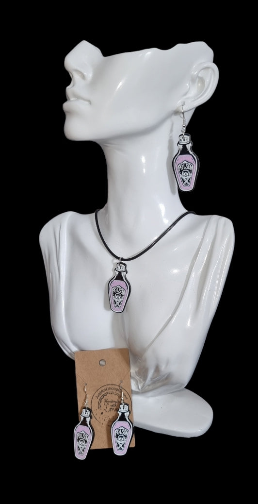 Poison Bottle Necklace