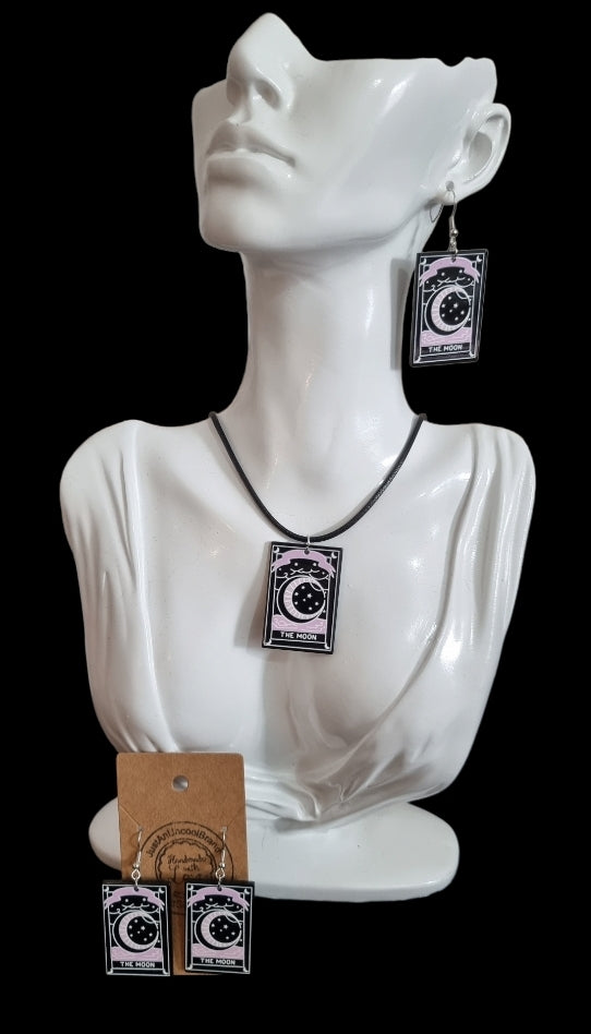 The Moon Tarot Necklace