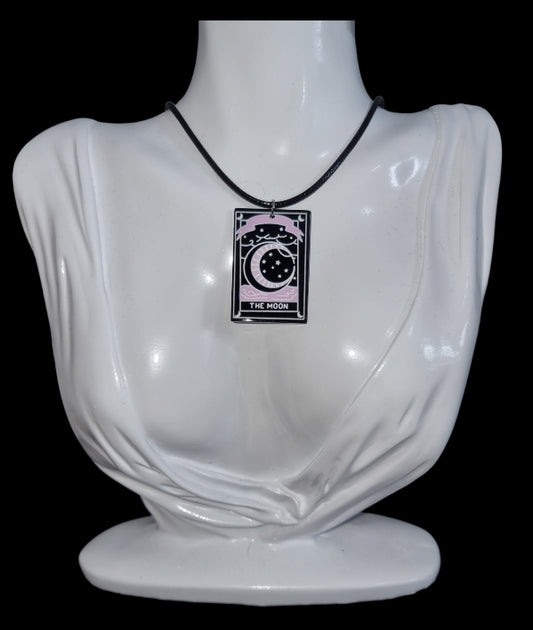 The Moon Tarot Necklace