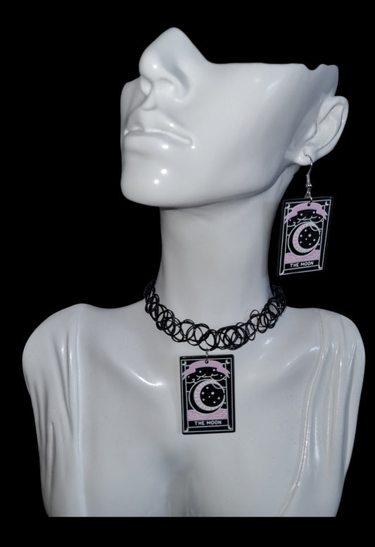 The Moon Tarot Card Choker