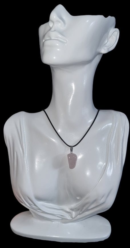 Rose Quartz Pendant Necklace