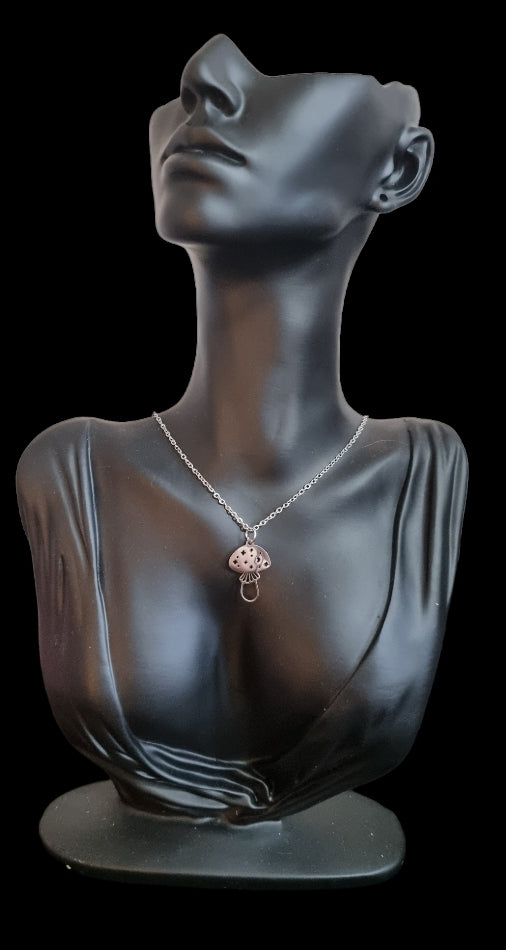 Small Toadstool Necklace