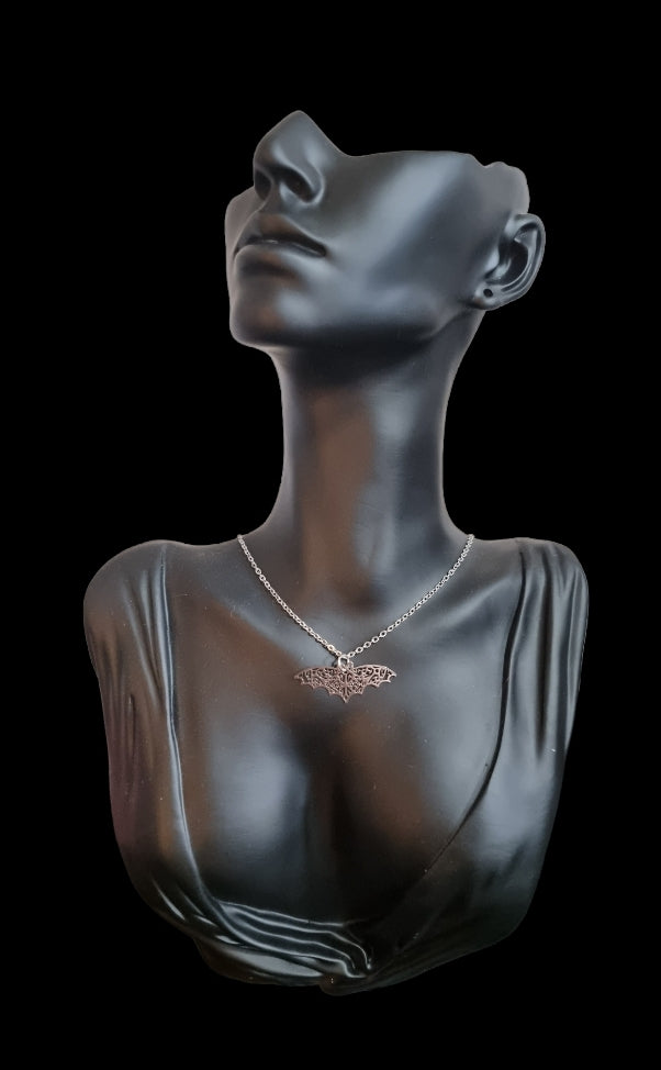 Delicate Bat Necklace