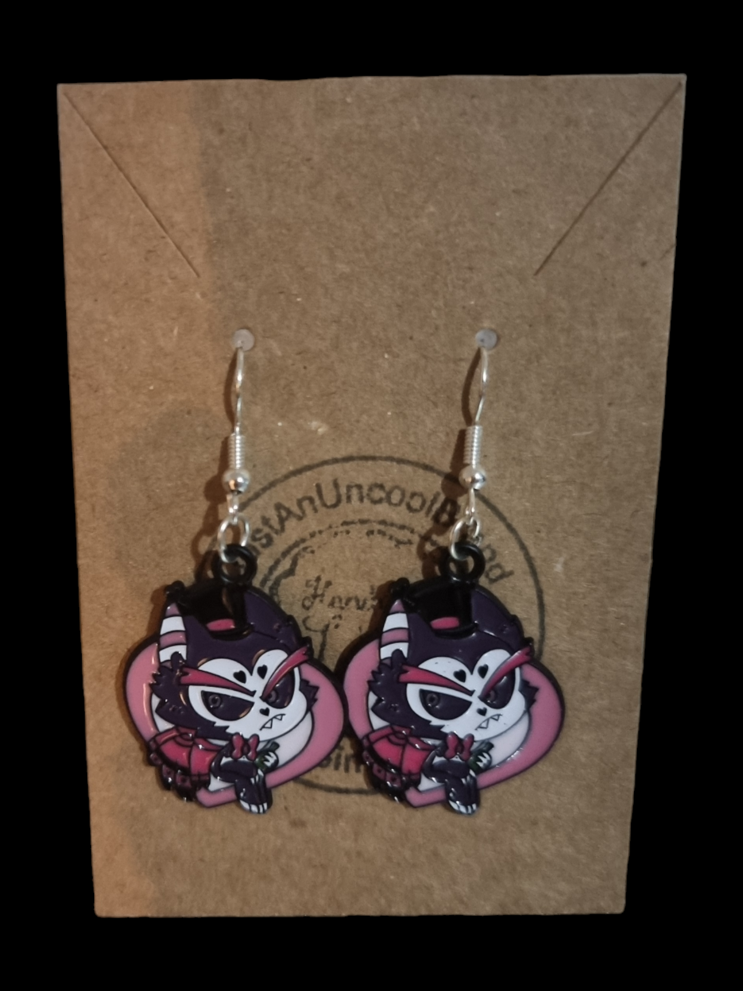 Husker Earrings