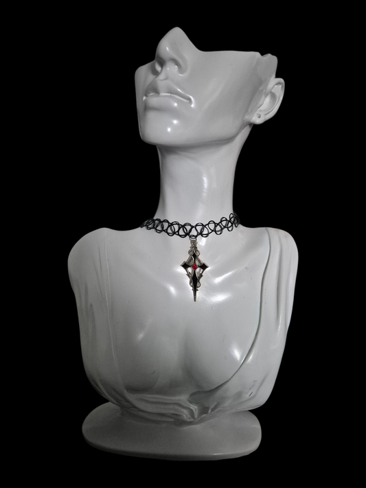 Gothic Cross Choker