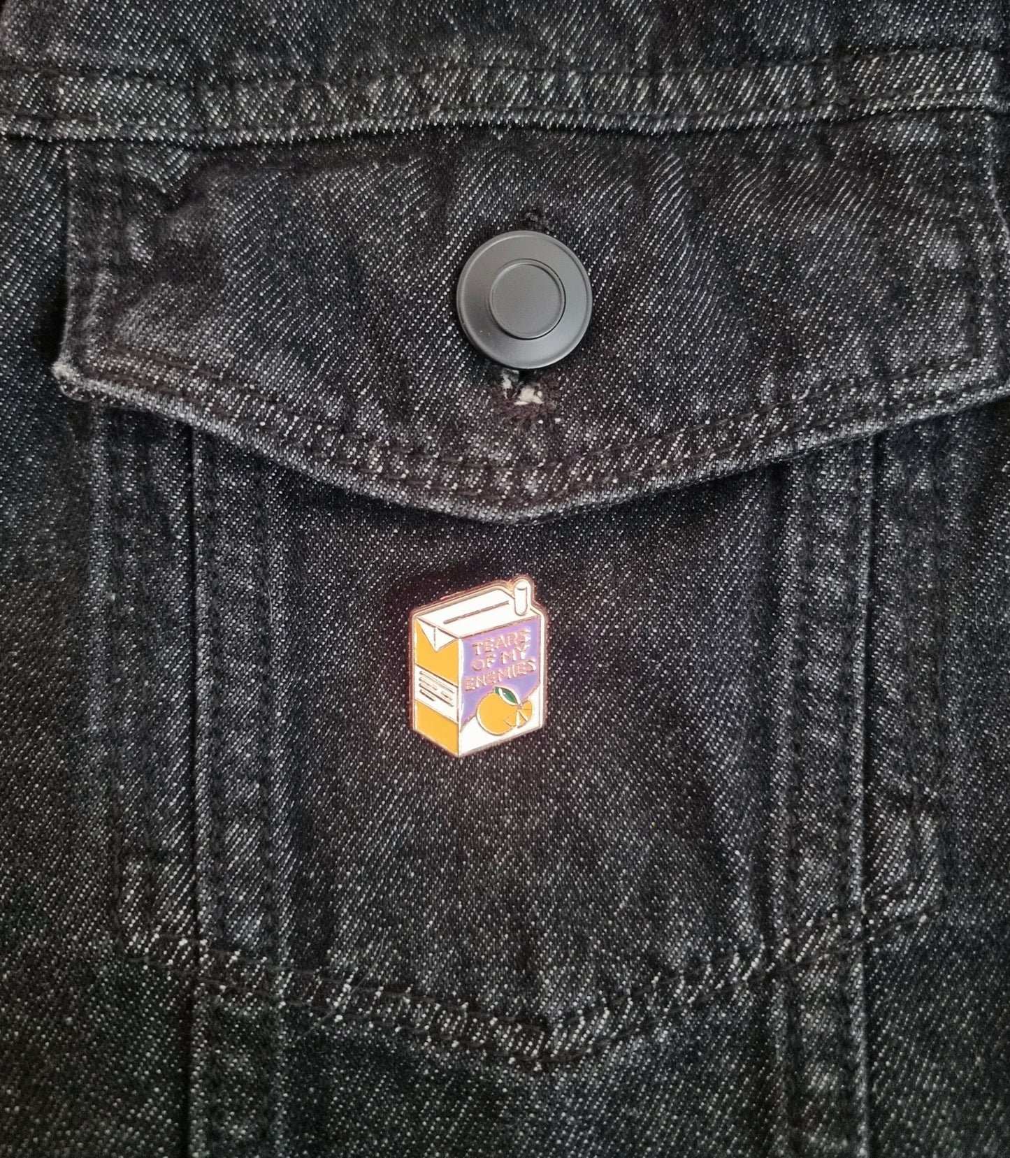 Tears Of My Enemies Pin Badge