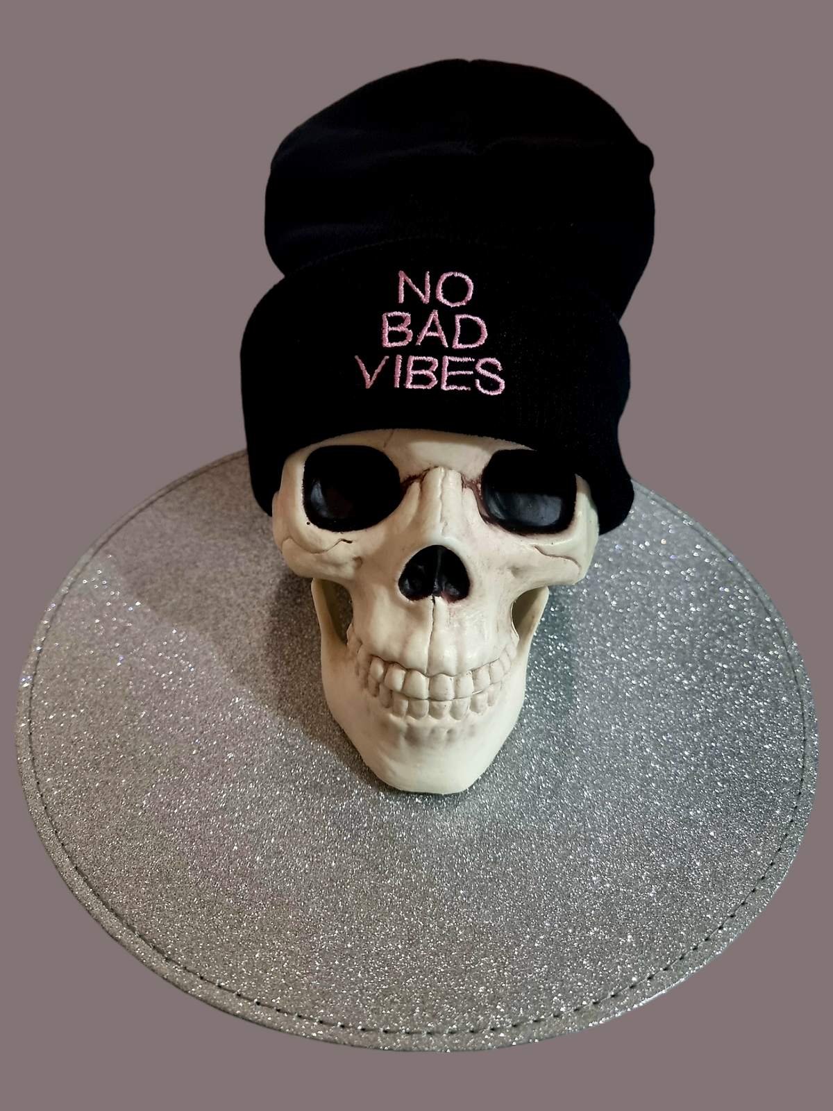 No Bad Vibes Beanie