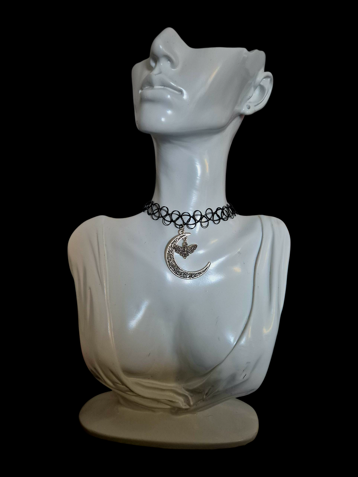 Moth & Moon Choker