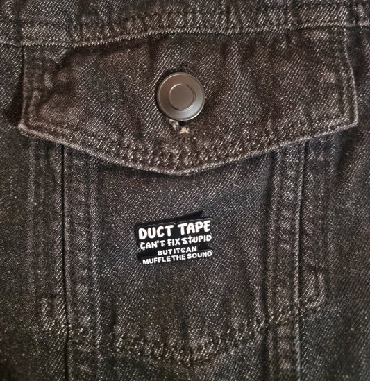 Duct Tape Pin Badge