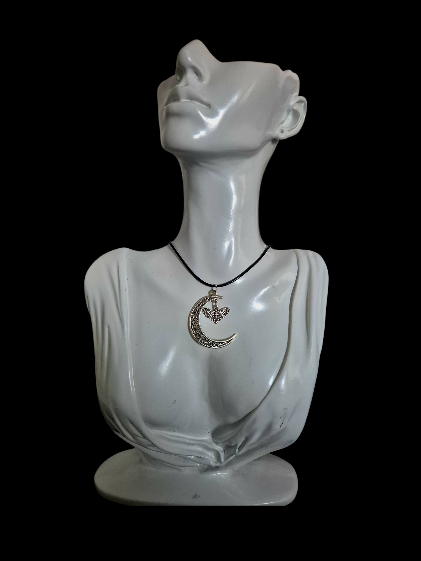 Moon&Moth Pendant Necklace