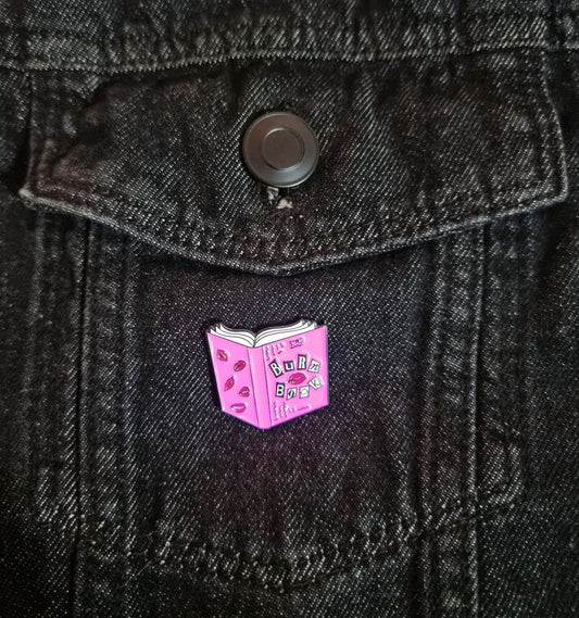 Burn Book Pin Badge