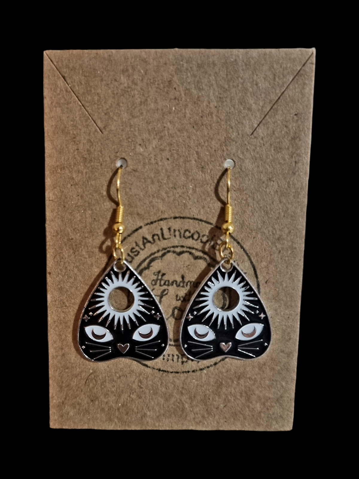 Cat Planchette Earrings